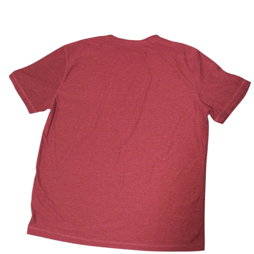 Vuori Heather Red Crew Neck Short‎ Sleeve Tee